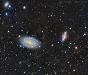 Galaxia de Bode y Galaxia del Cigarro